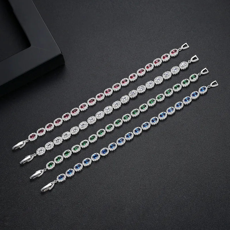 Oval angels eyes bracelet