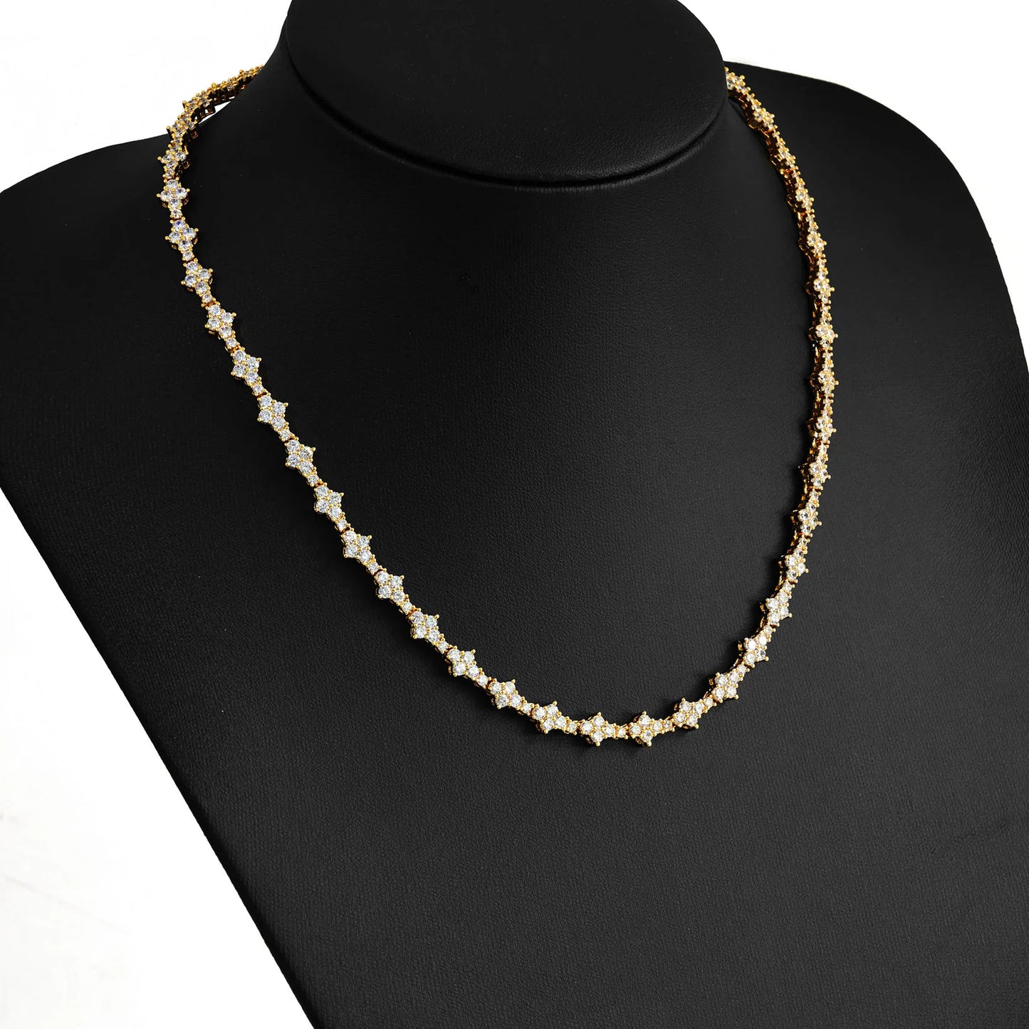 Honeycomb 5mm tennis chain