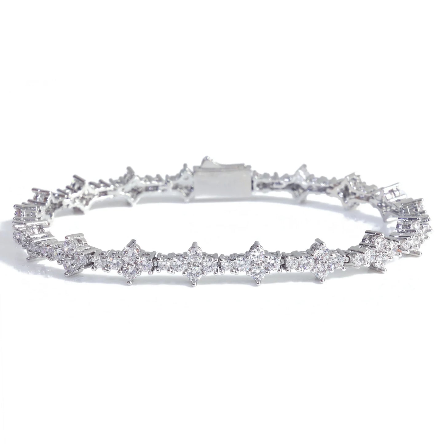 Honeycomb 3mm tennis bracelet