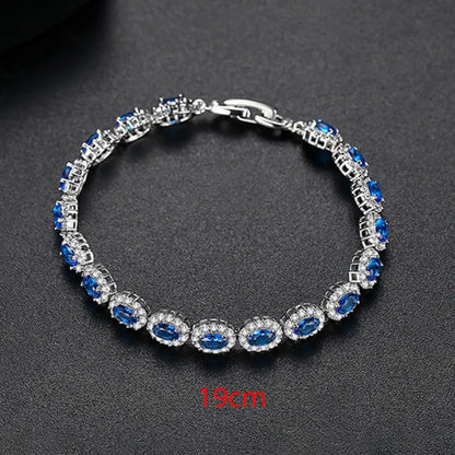 Oval angels eyes bracelet