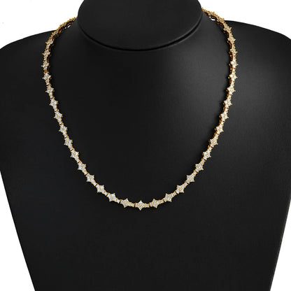 Honeycomb 5mm tennis chain