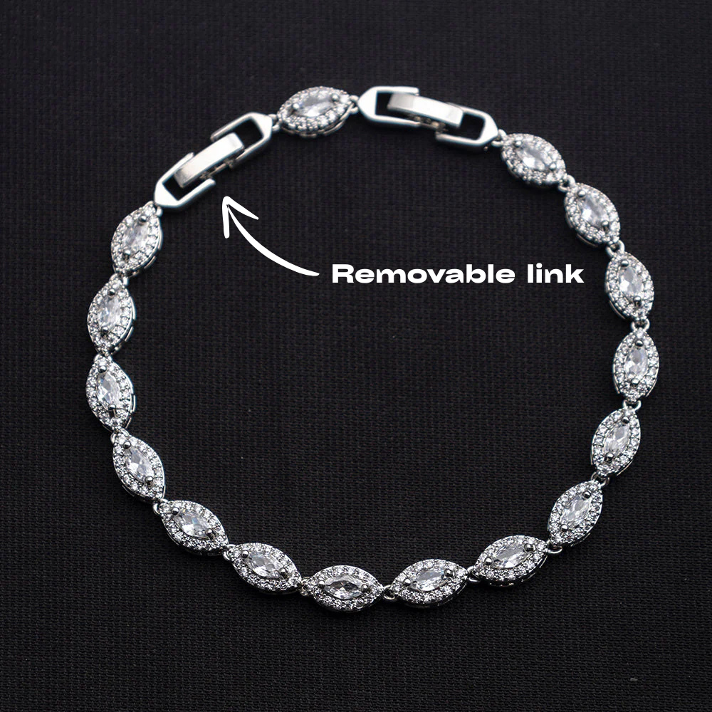 Iced out angel eyes Bracelet