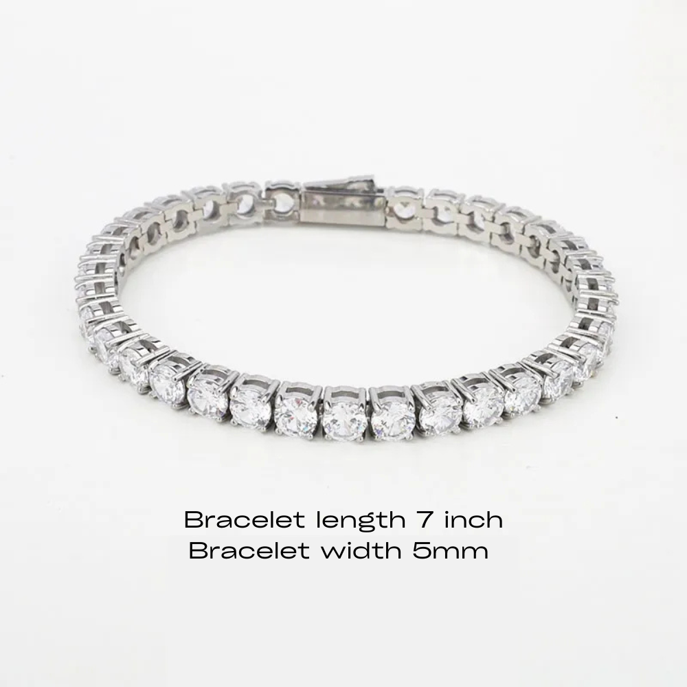 Classis tennis bracelet