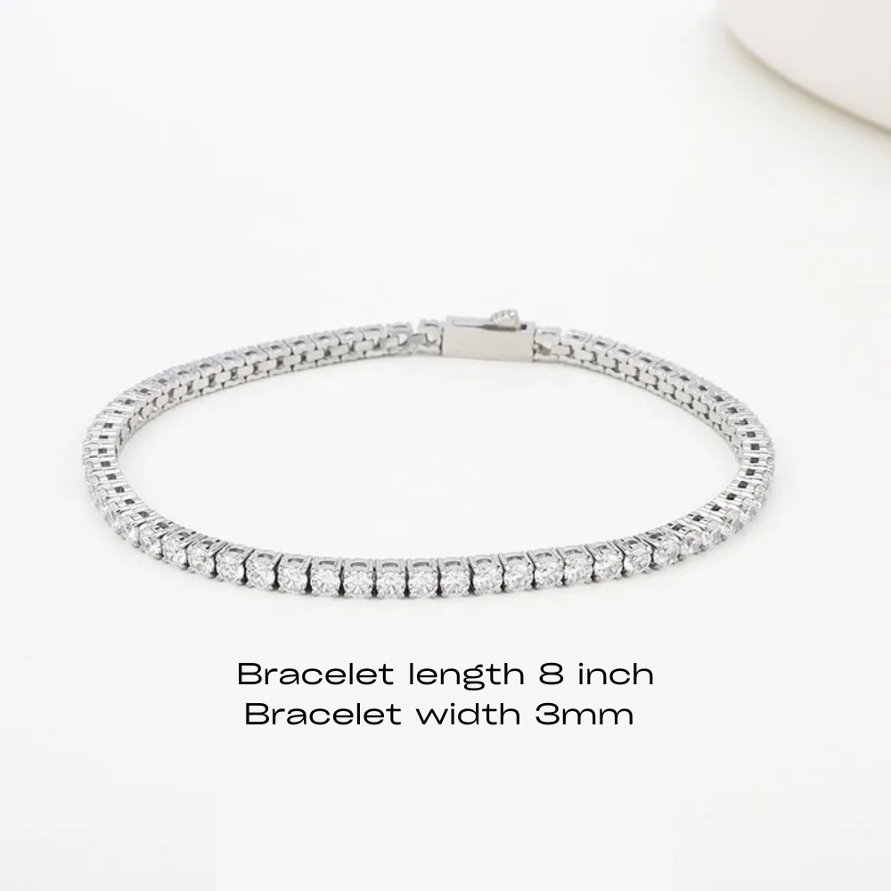 Classis tennis bracelet