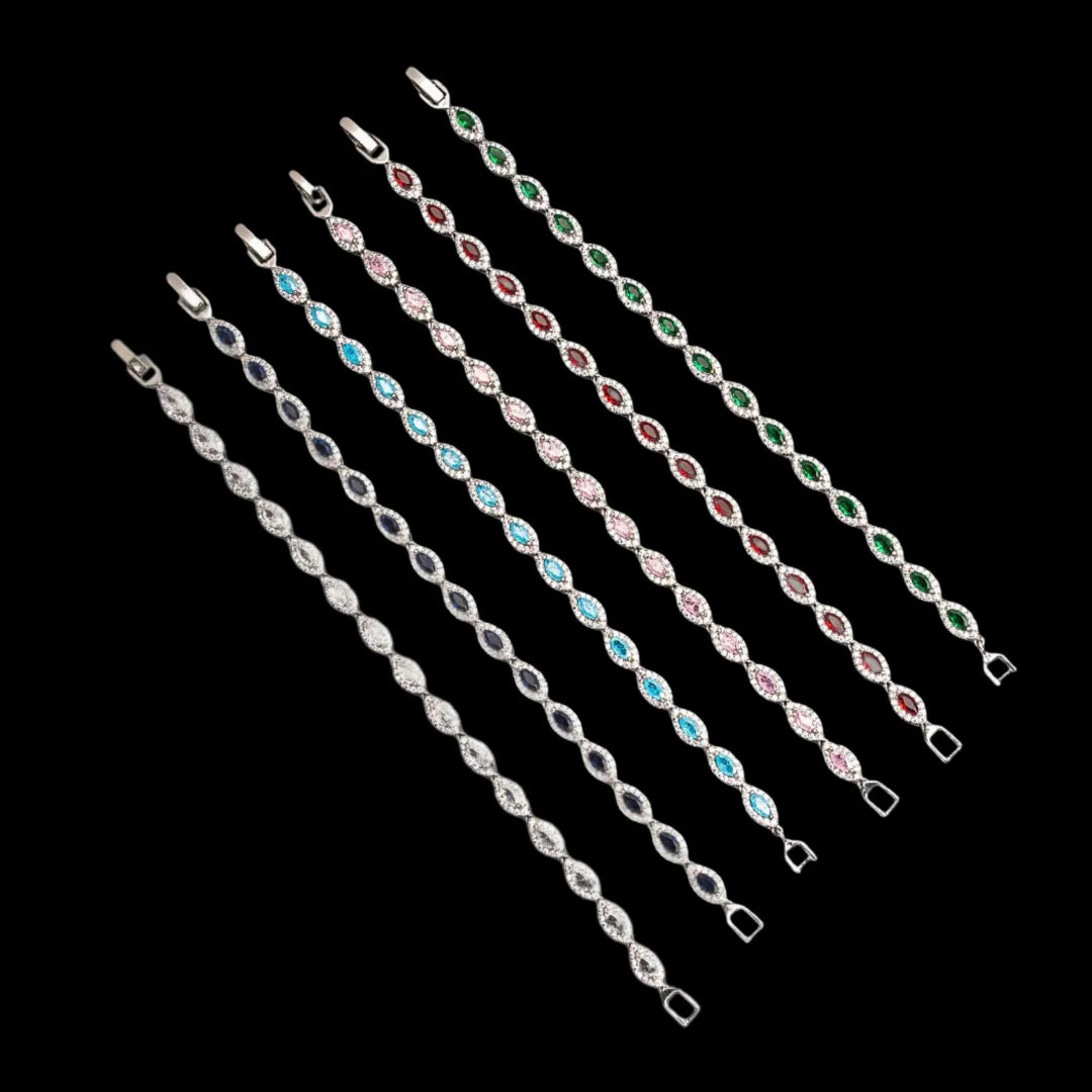 Iced out angel eyes Bracelet